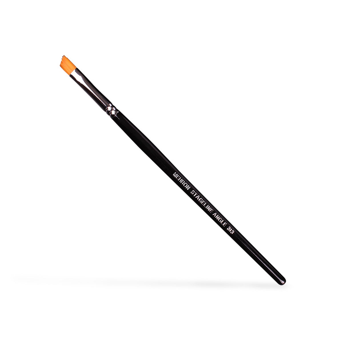 Mehron Stageline Golden Nylon Angle Brush (1/4")