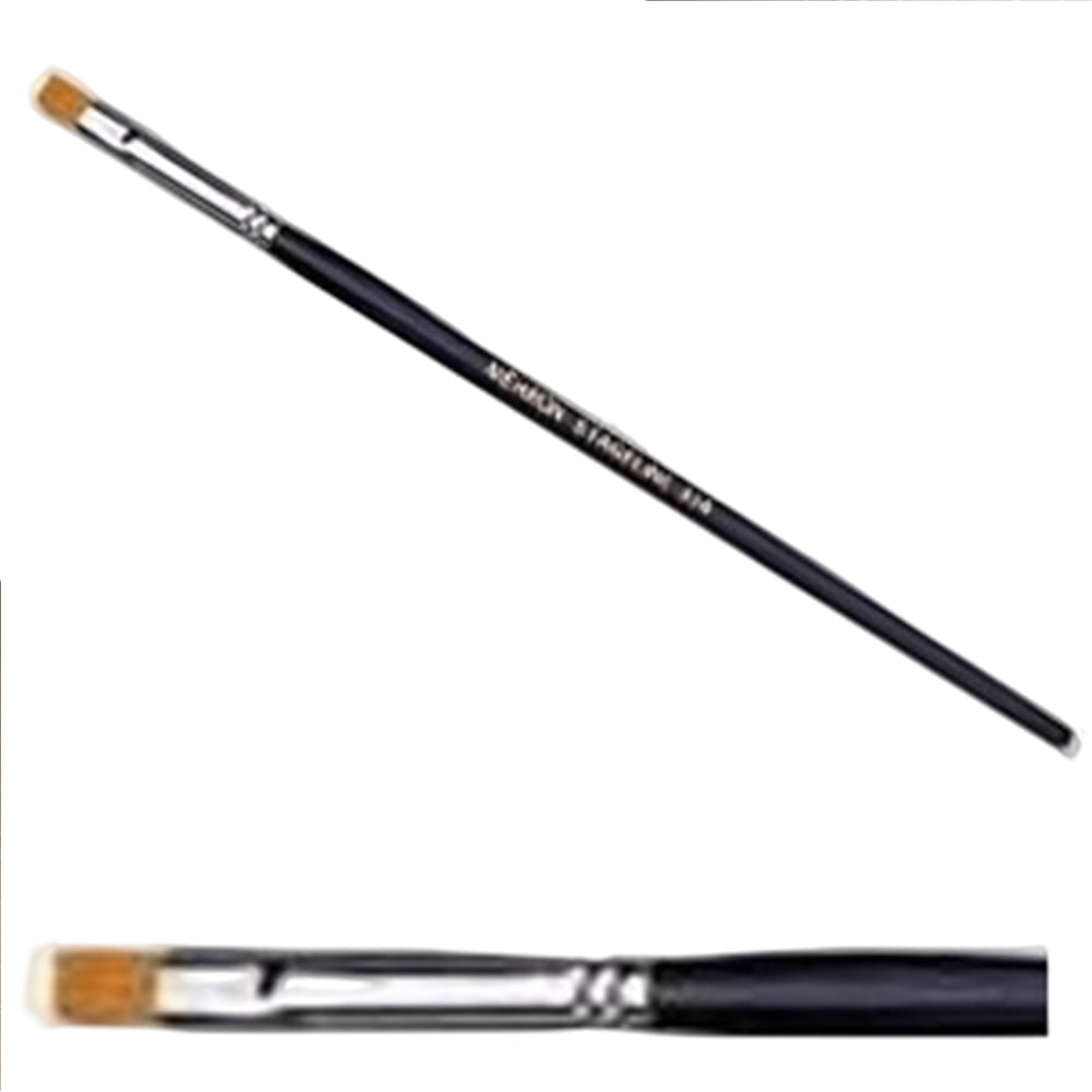 Mehron Stageline Medium Flat Brush (3/16")