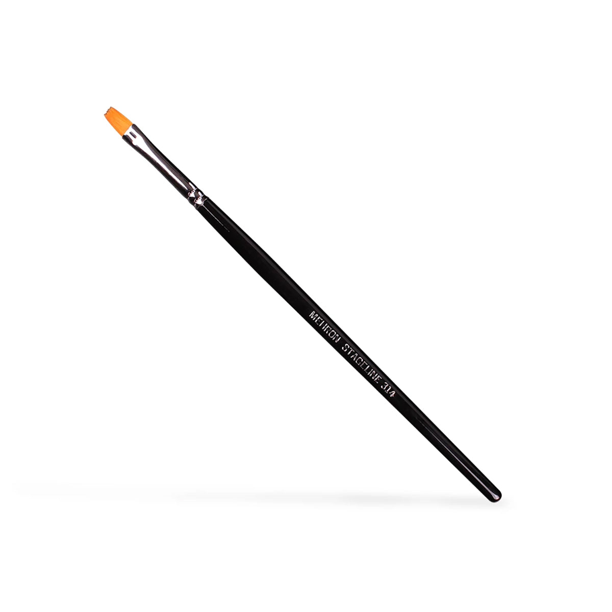 Mehron Stageline Medium Flat Brush (3/16")