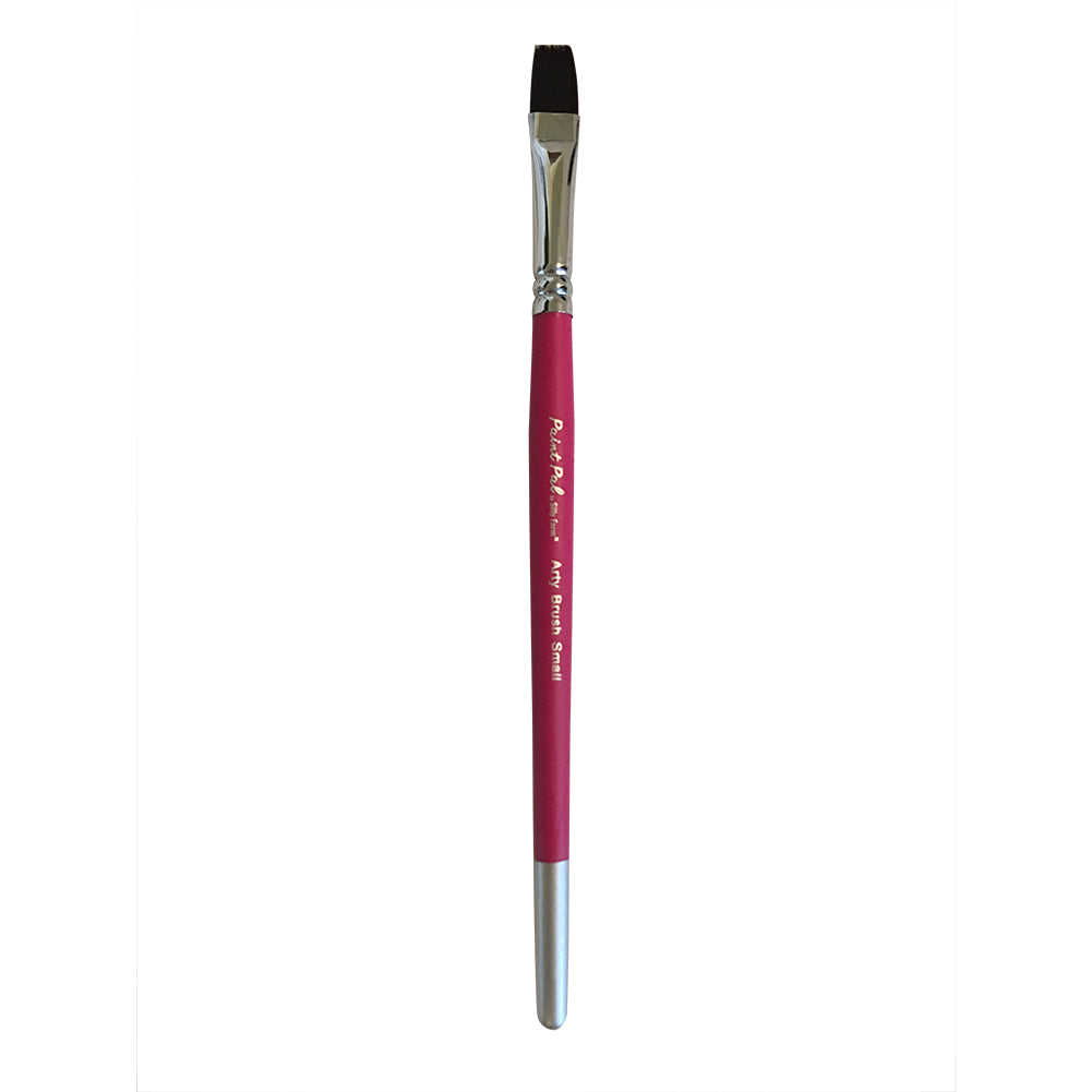 Silly Farm Paint Pal Mini (Small) Arty #12 Flat Brush (3/8")