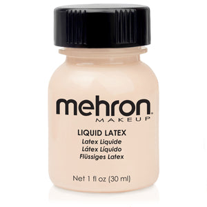 Mehron Liquid Latex Adhesive - Flesh (1 oz)
