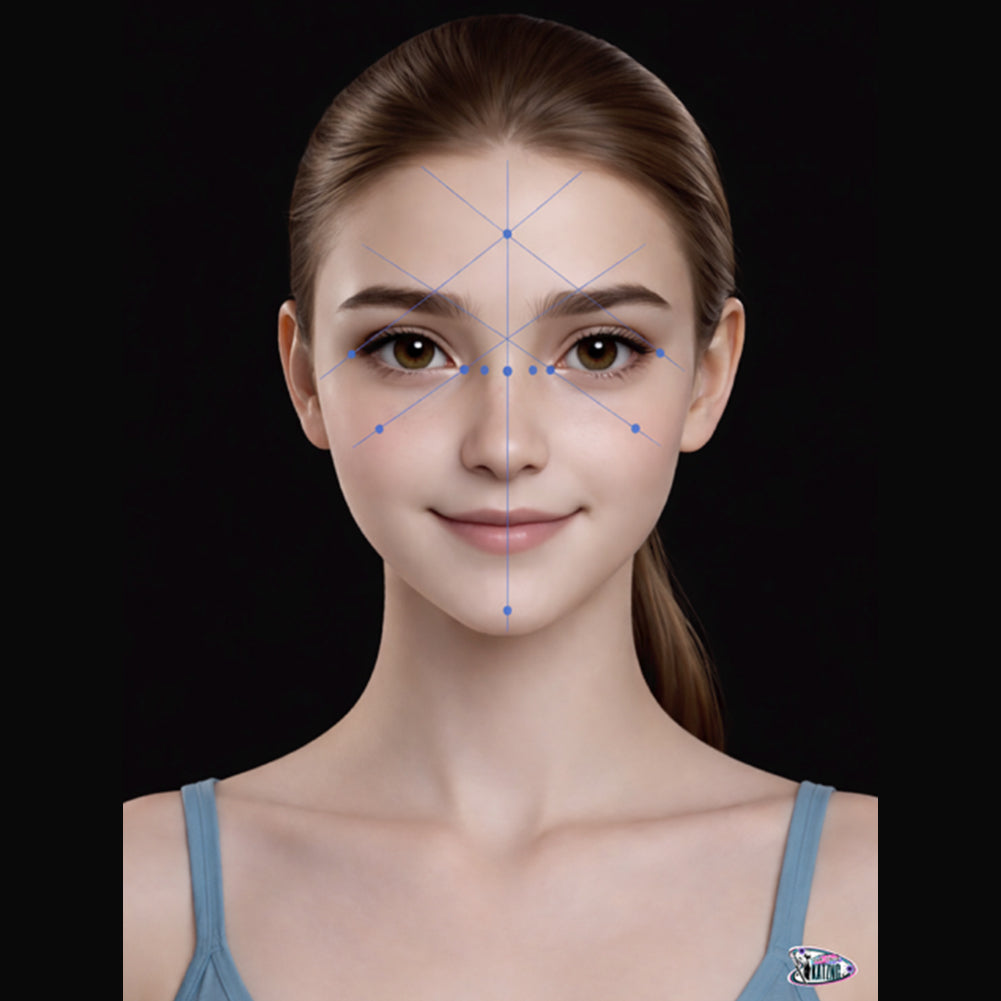 KatzNC Face Paint Board - Focal Point Board