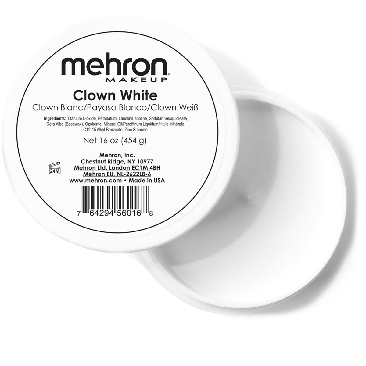 Mehron Clown White Makeup