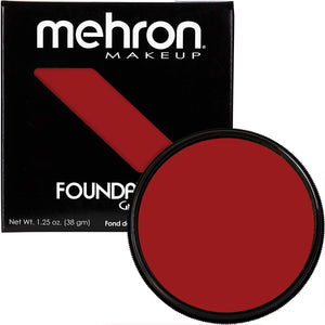 Mehron Grease Color Cup/Foundation Grease (Red)