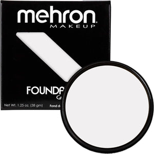 Mehron Grease Color Cup/Foundation Grease (White)