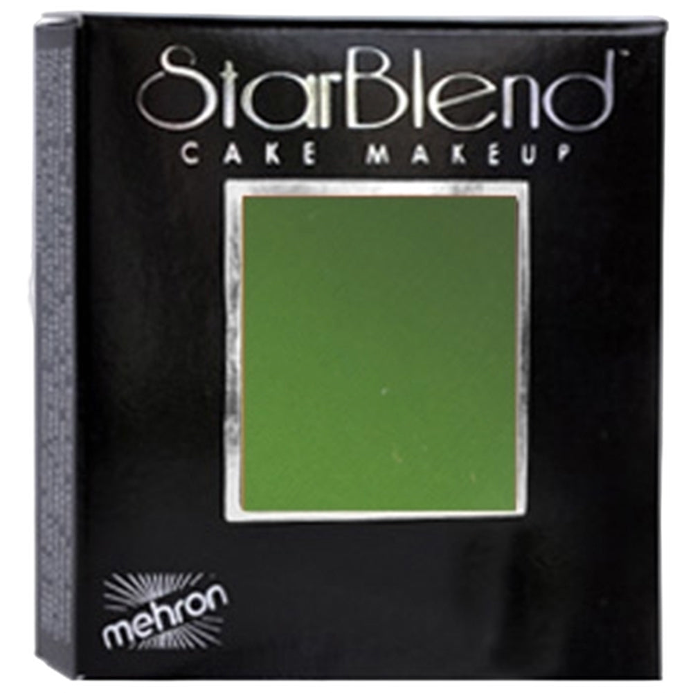 Mehron StarBlend Cake Makeup - Green (2 oz)