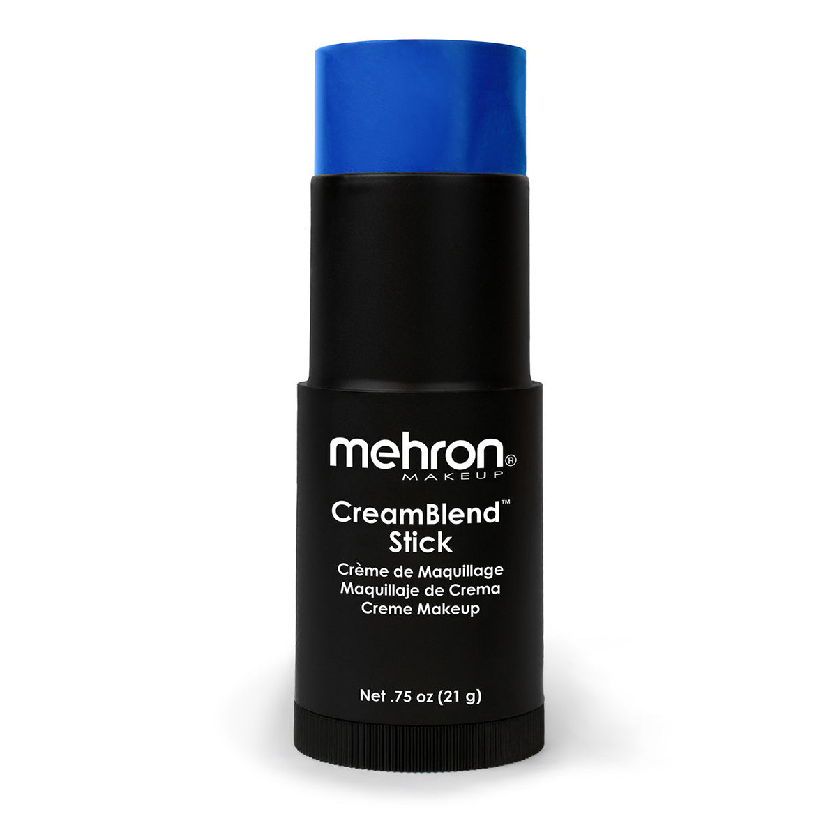 Mehron CreamBlend Stick Makeup - Blue (400-BL)