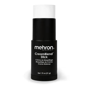 Mehron CreamBlend Stick Makeup - White