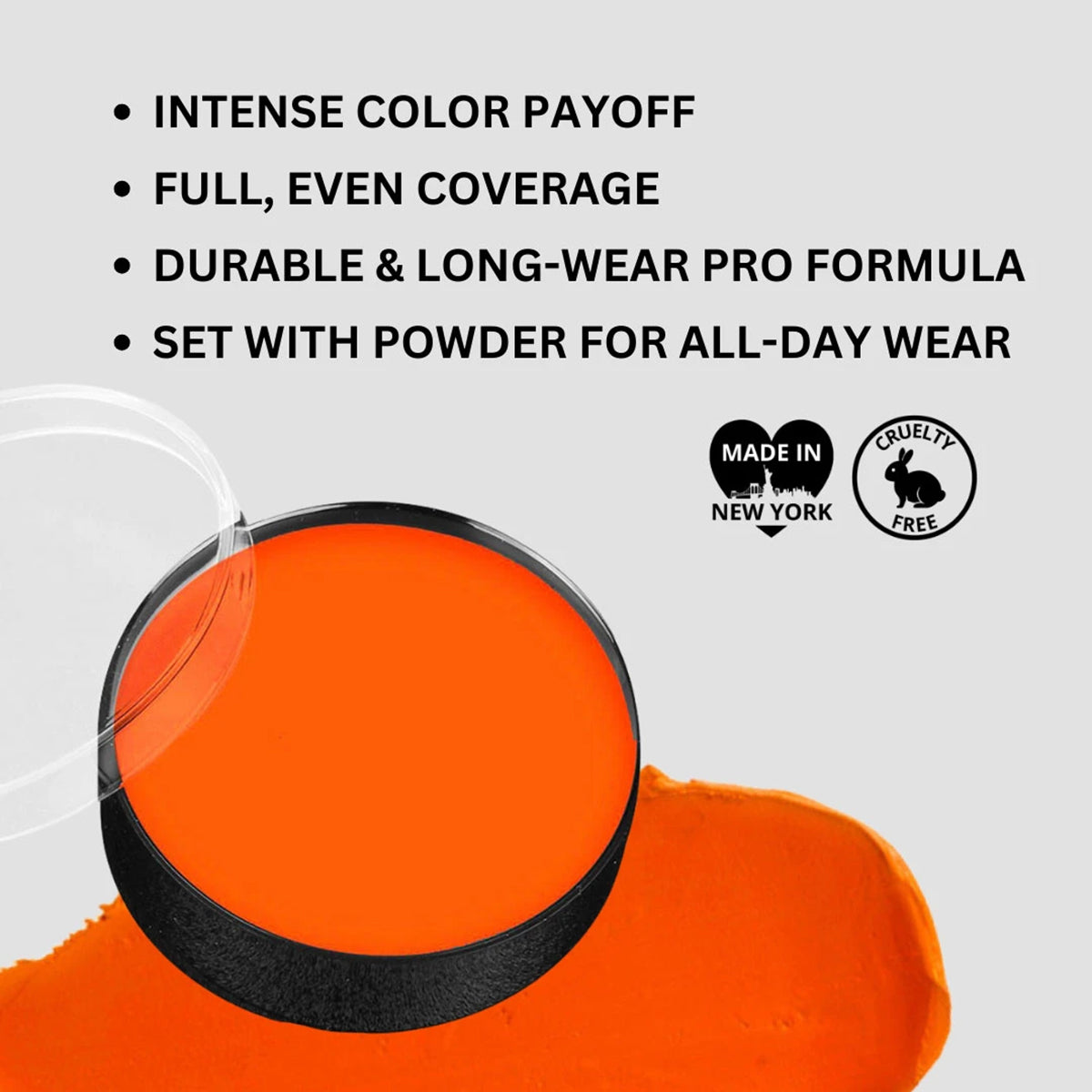 Mehron Grease Color Cup (Orange)