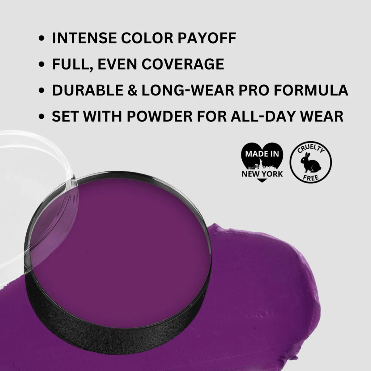 Mehron Grease Color Cup (Purple)