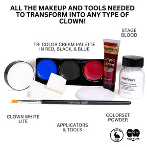 Mehron Clown Makeup Kit