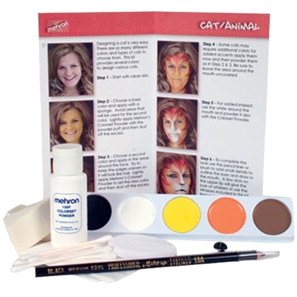 Mehron Premium Cat / Animal Character Kit