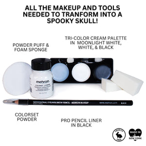 Mehron Premium Skeleton Character Kit