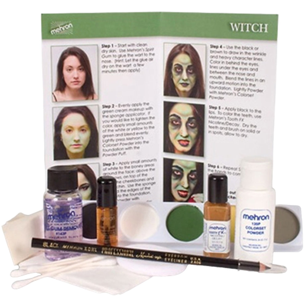 Mehron Premium Witch Character Kit