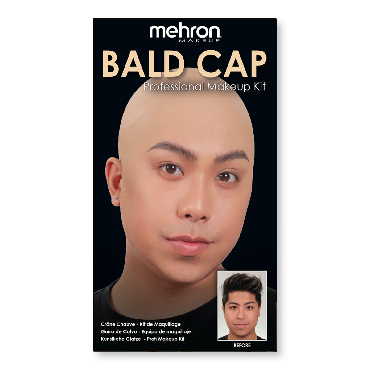 Mehron Bald Cap w/ Makeup