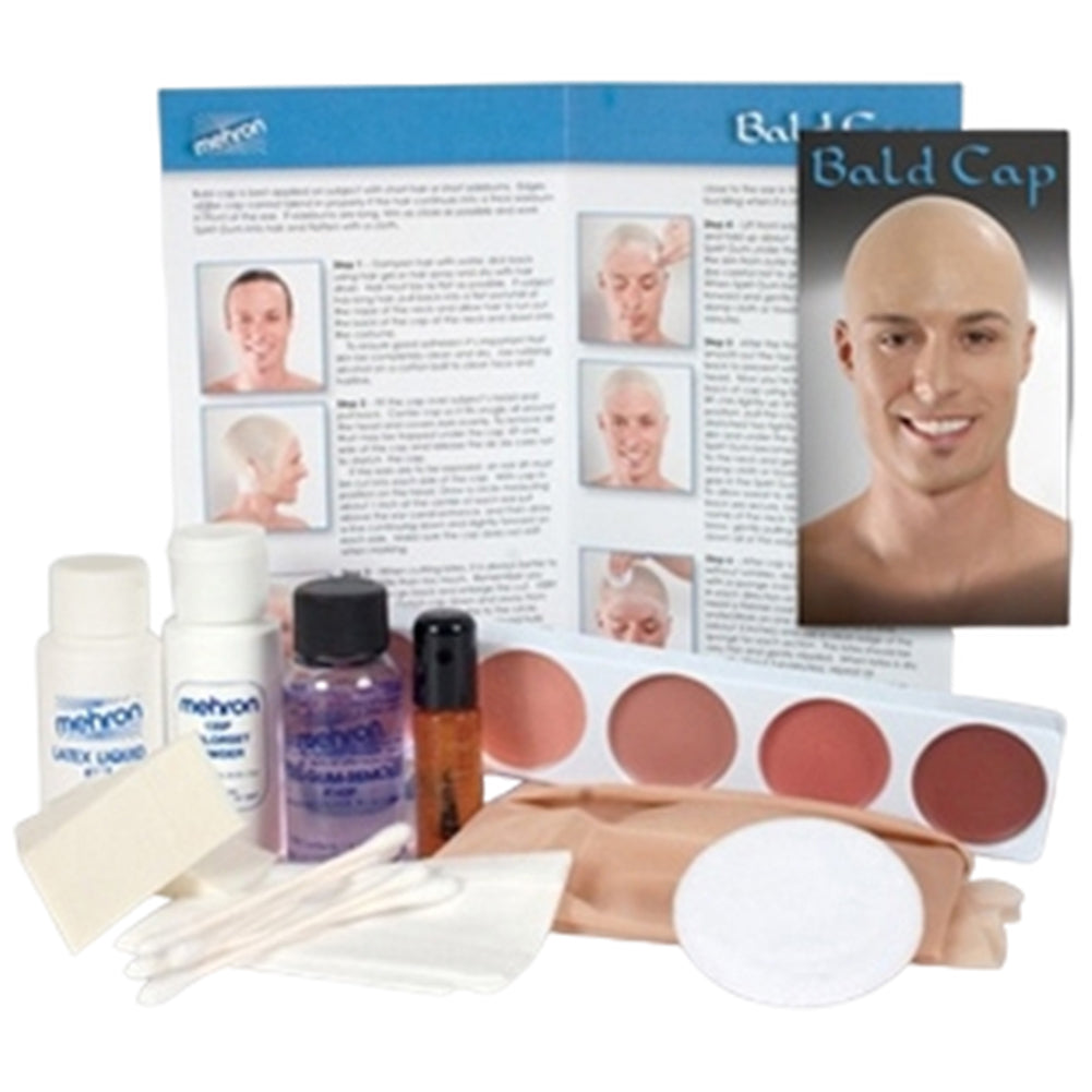 Mehron Bald Cap w/ Makeup