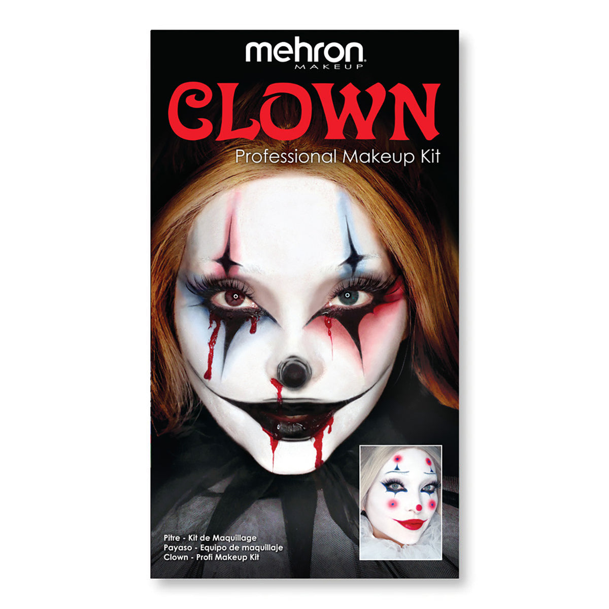 Mehron Clown Makeup Kit