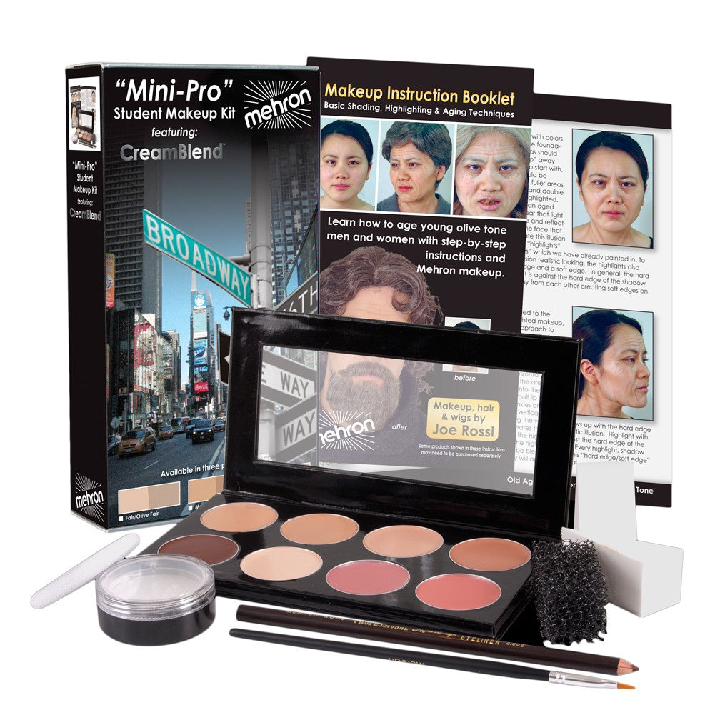 Mehron Mini-Pro Theatrical Kits