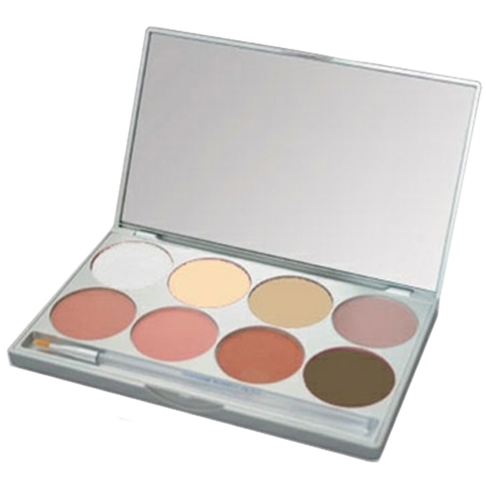Mehron EYE Pressed Powder Matte Palette (8 Colors)