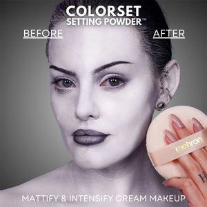 Mehron Colorset Setting Powder - Ultra White (.85oz)