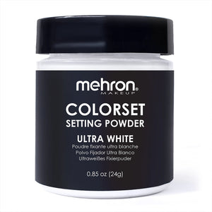 Mehron Colorset Setting Powder - Ultra White (.85oz)