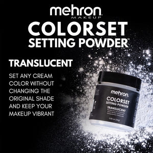 Mehron Colorset Setting Powder - Translucent (.85oz)