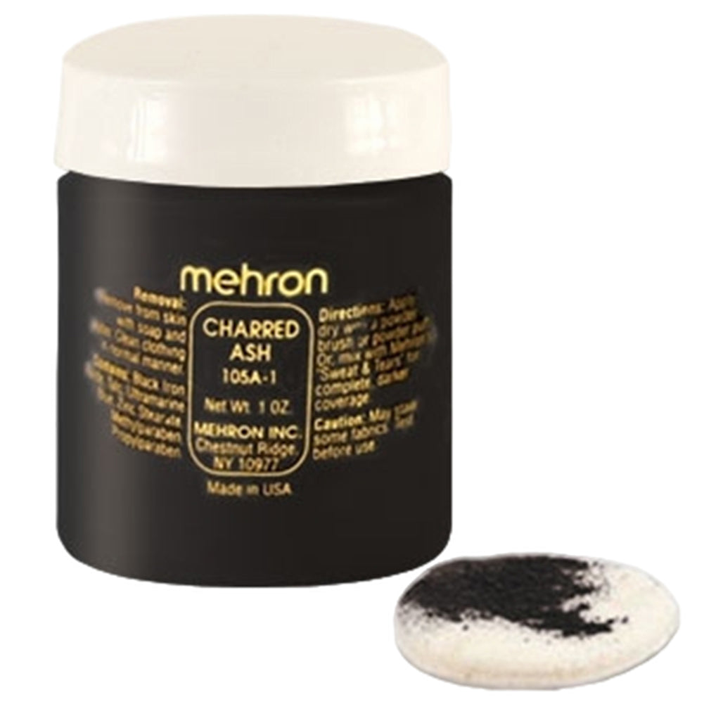 Mehron Special Makeup Effects Powder - Charred Ash