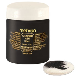 Mehron Special Makeup Effects Powder - Charred Ash