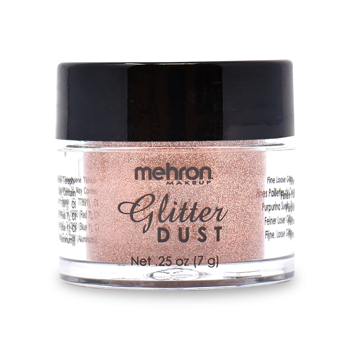 Mehron Glitter Dust - Copper (0.25 oz/7 gm)