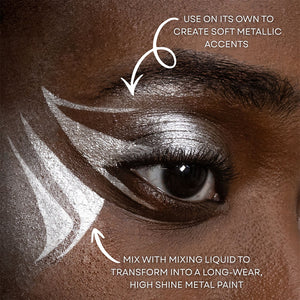 Mehron Artist Pigment - Metallic Silver