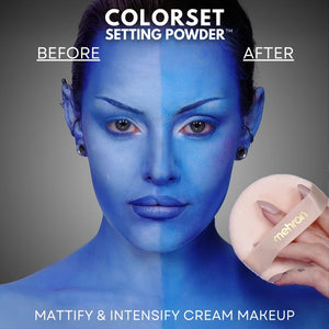 Mehron Colorset Setting Powder - Blue (.85oz)
