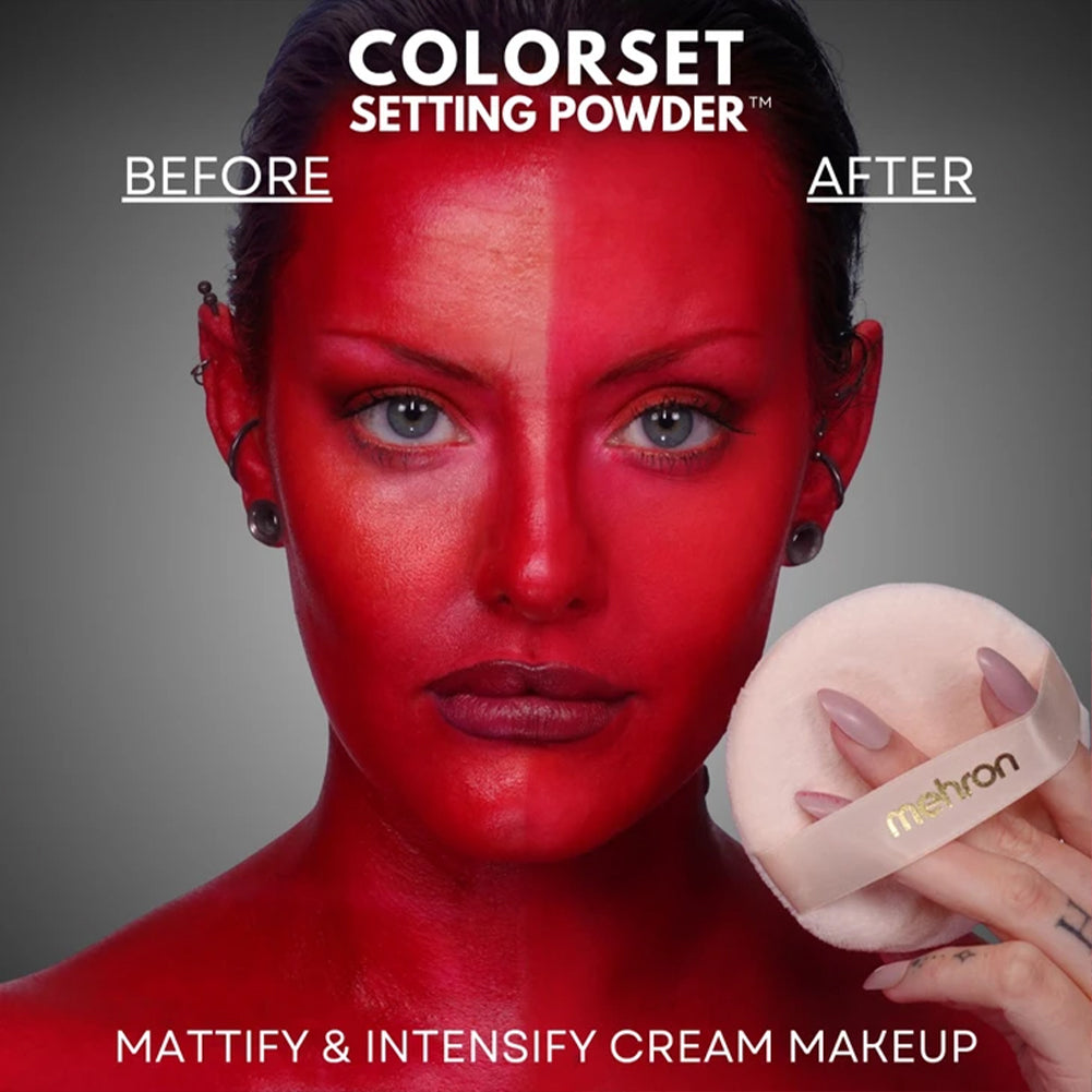 Mehron Colorset Setting Powder - Red (.085oz)