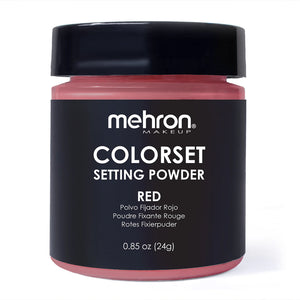 Mehron Colorset Setting Powder - Red (.085oz)