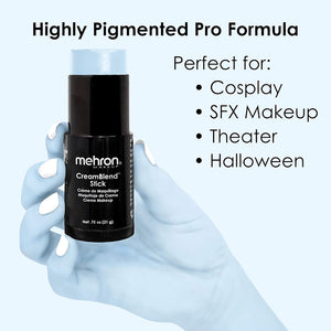 Mehron CreamBlend Stick - Pastel Blue