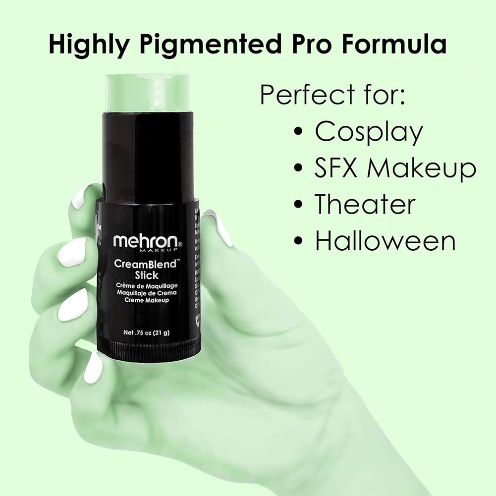 Mehron CreamBlend Stick - Pastel Green