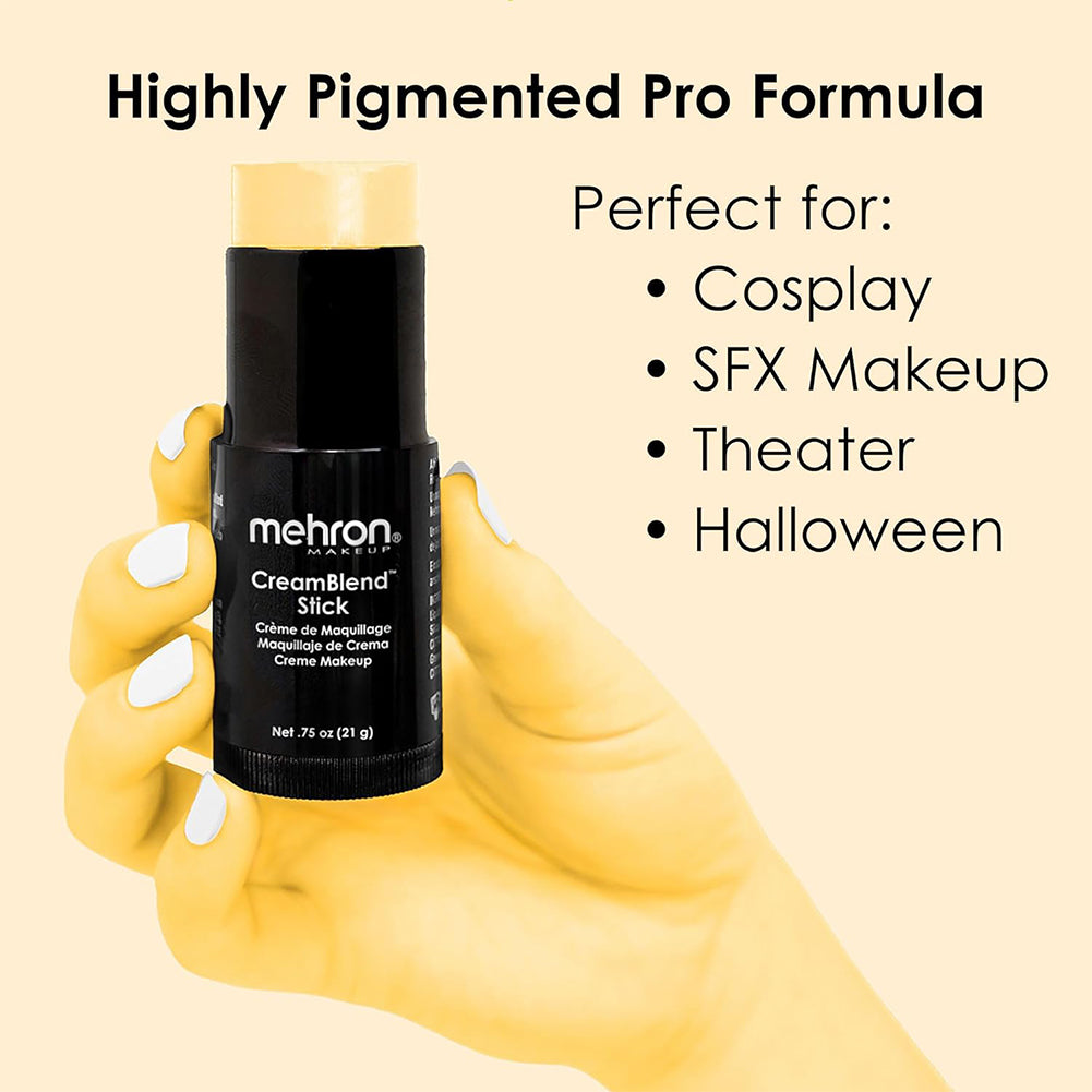 Mehron CreamBlend Stick - Pastel Yellow