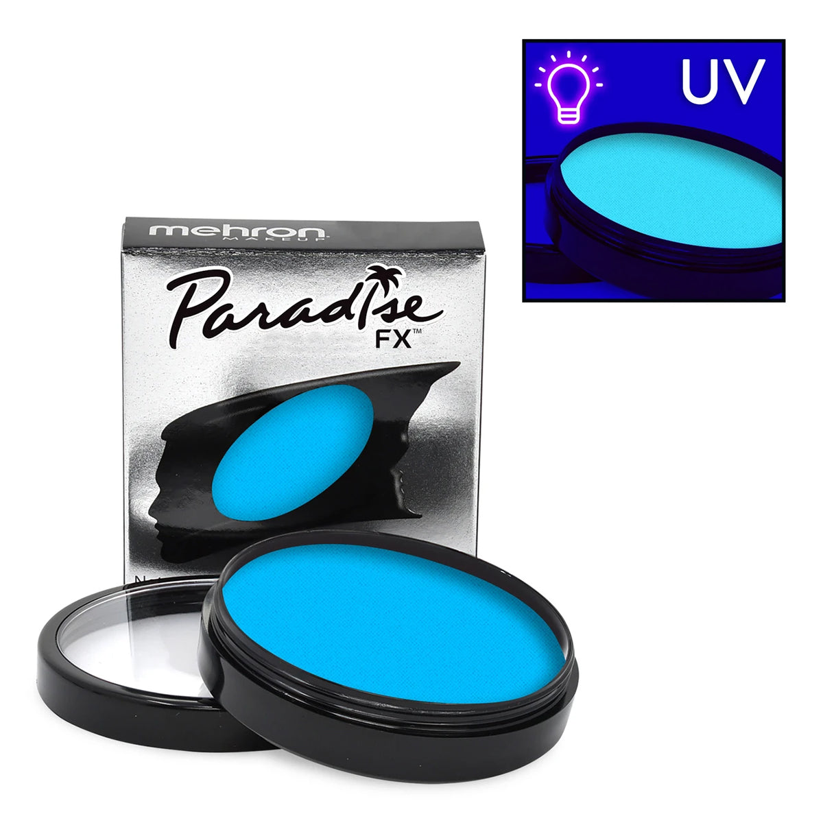 Paradise AQ Face Paint - Celestial/Neon Blue (1.4 oz/ 40 gm)