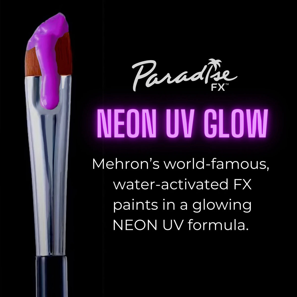 Paradise AQ Face Paint - Nebula/Neon Purple (1.4 oz/ 40 gm)