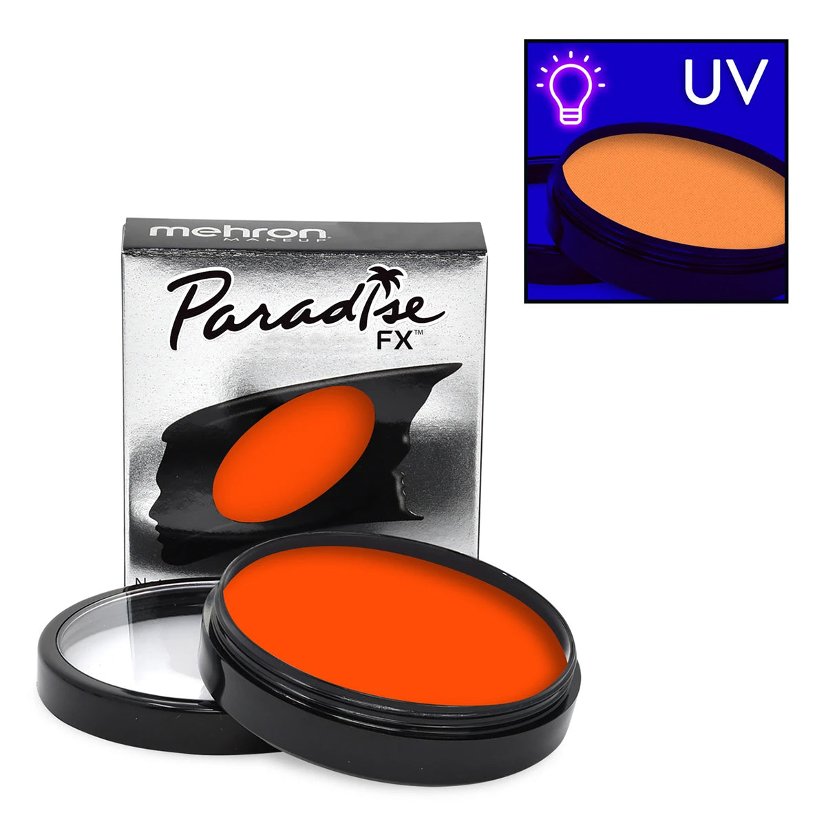 Paradise AQ Face Paint - Super Nova/Neon Orange (1.4 oz/ 40 gm)