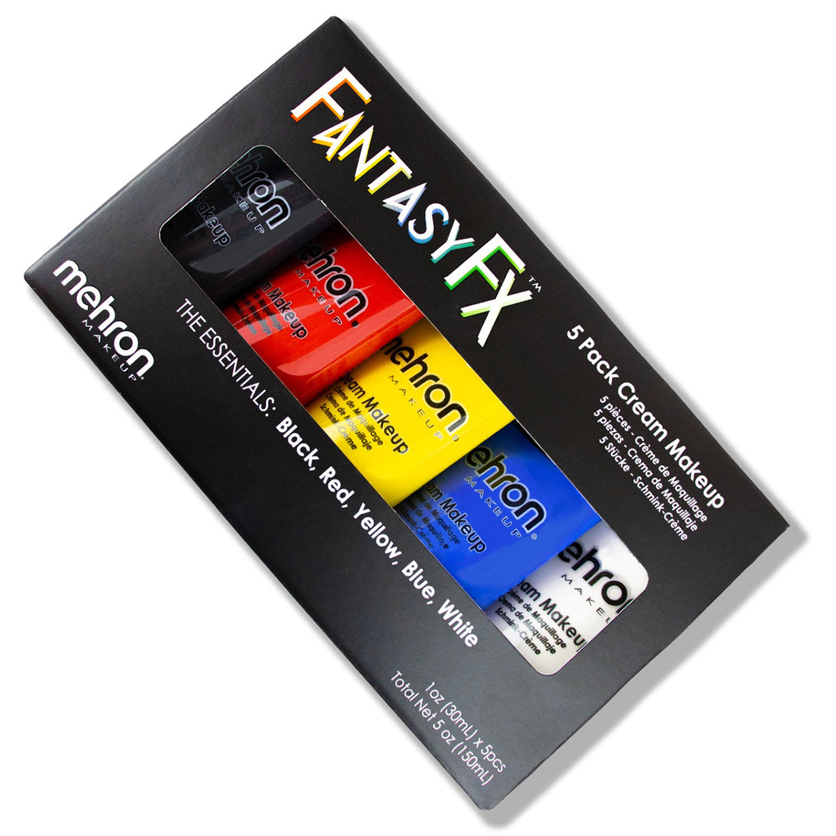Mehron Fantasy FX Face Paint 5 Pack Essential Set (5 oz/ 150 ml )