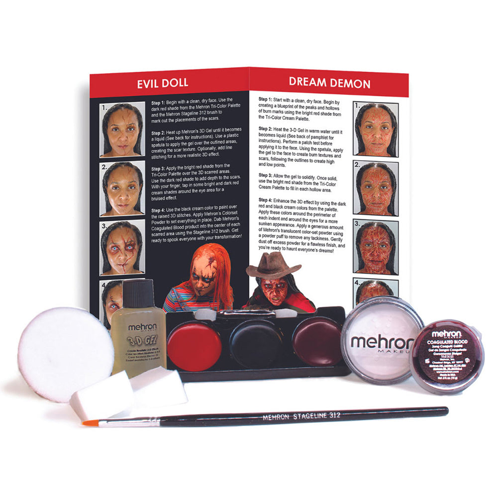 Mehron Professional Makeup Kit - Horror FX