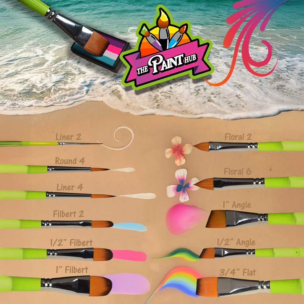 The Paint Hub Caribbean Lime - Angle 5/8"