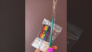 Kraze FX One Stroke Palette Refill - Bright Neon (0.21 oz/6 gm)