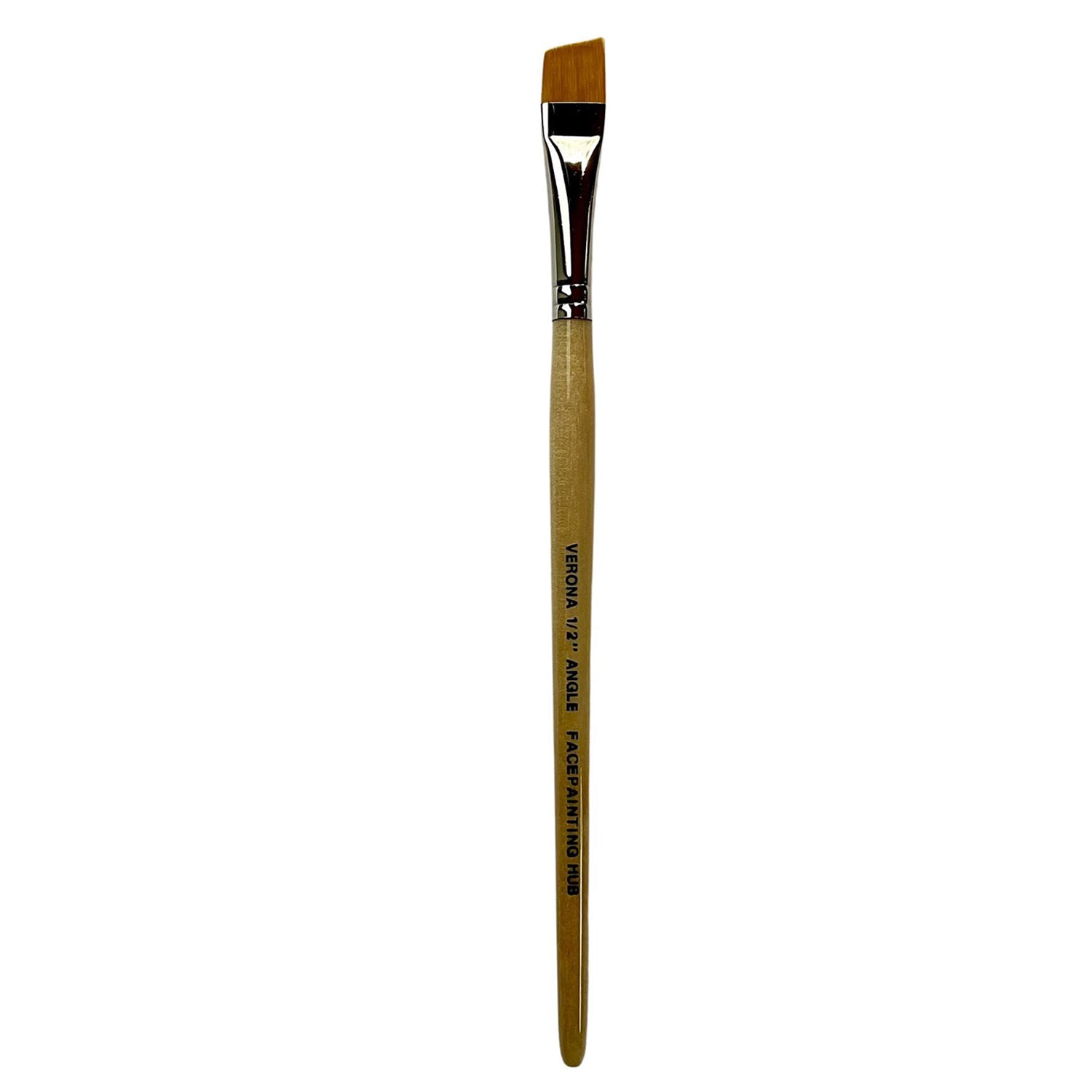 Facepainting Hub Angle Brush Brush- Verona (1/2")