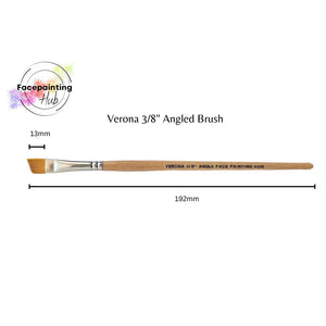 Facepainting Hub Verona Angle Brush (3/8")