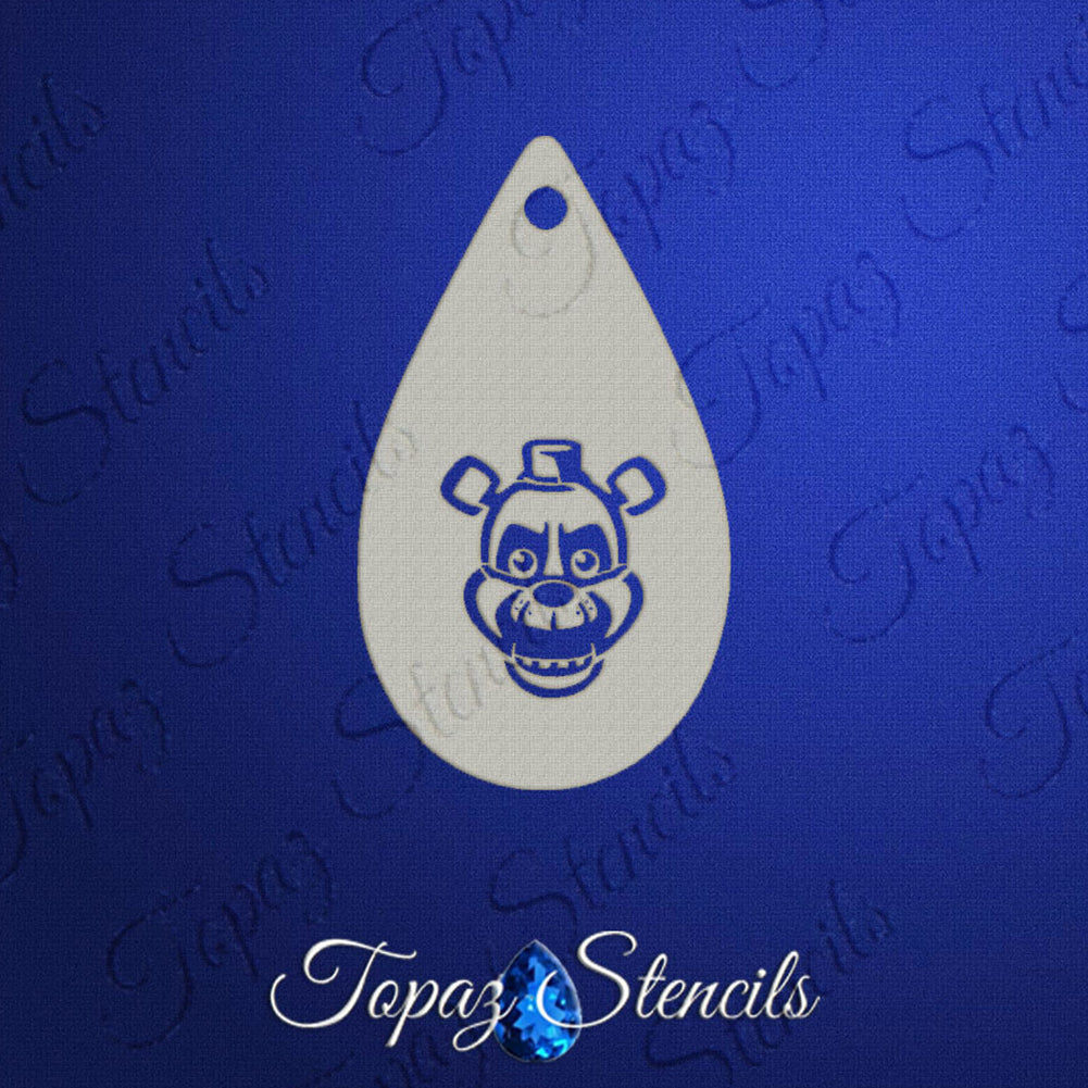 Topaz Stencil - Freddy Fazbear
