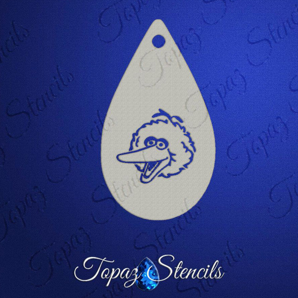Topaz Stencil - S Street Big Bird