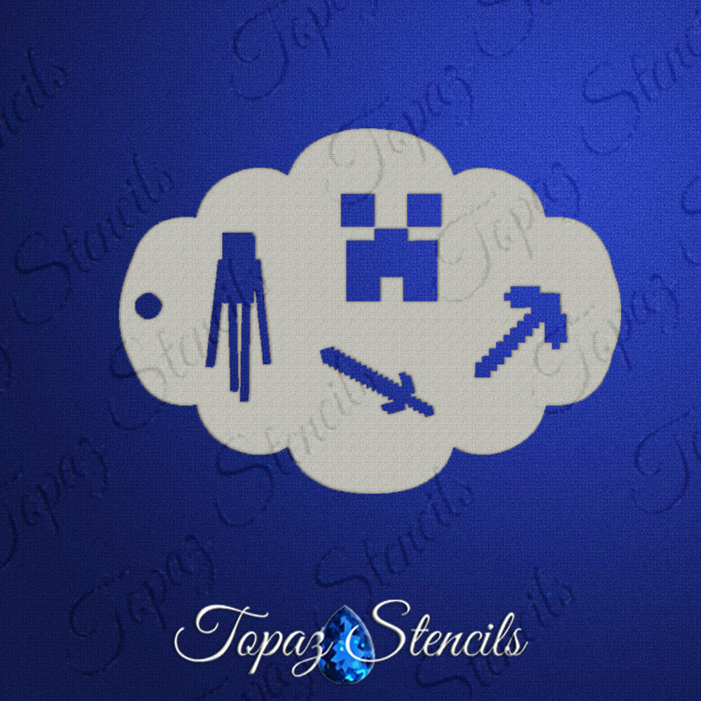 Topaz Stencil - Mine Crafting