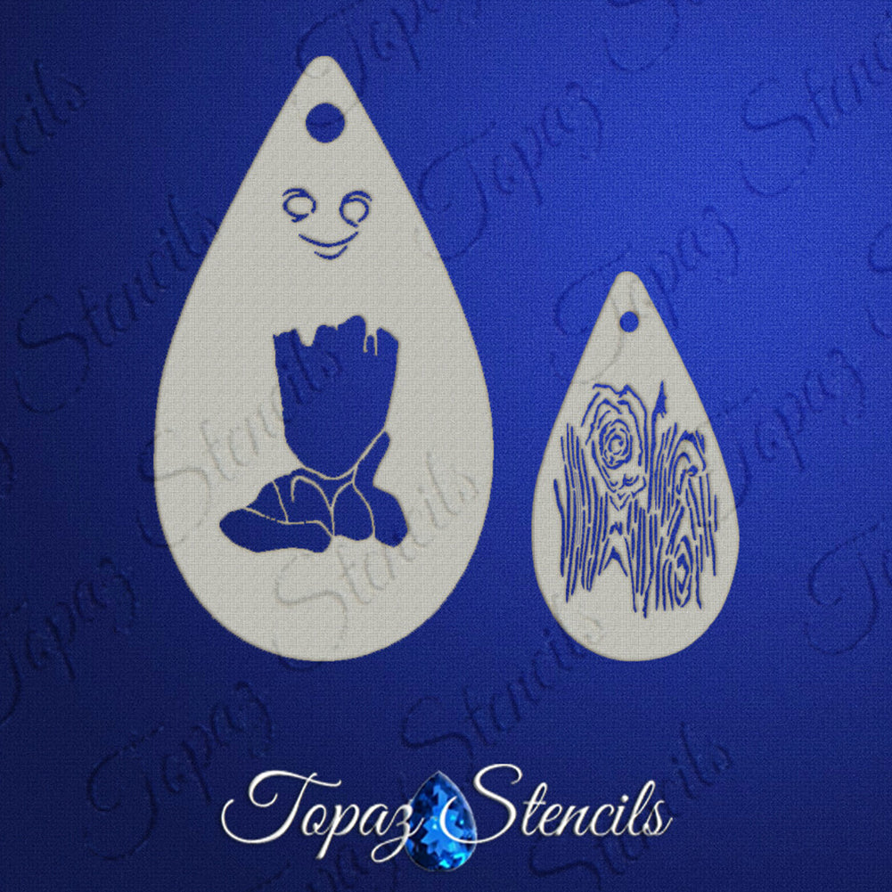 Topaz Stencil - Tamina's Baby Groot