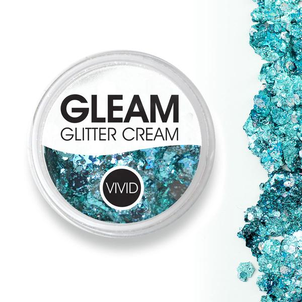 VIVID Gleam Chunky Glitter Cream - Angelic Ice